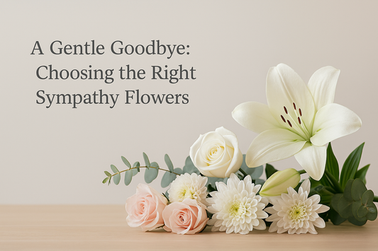 A Gentle Goodbye: Choosing the Right Sympathy Flowers
