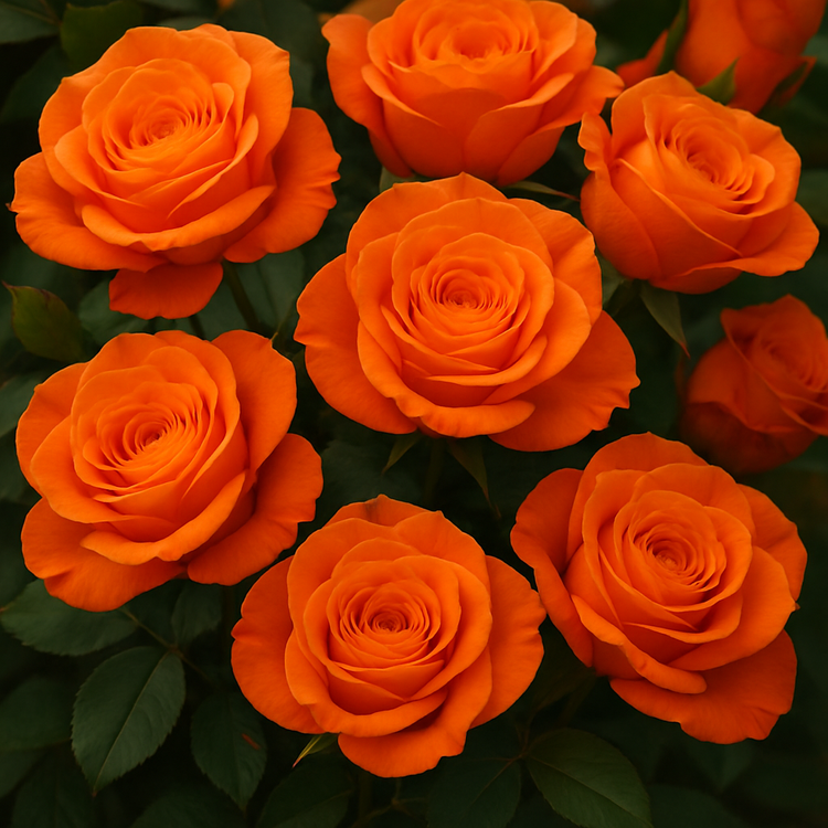 Orange Roses