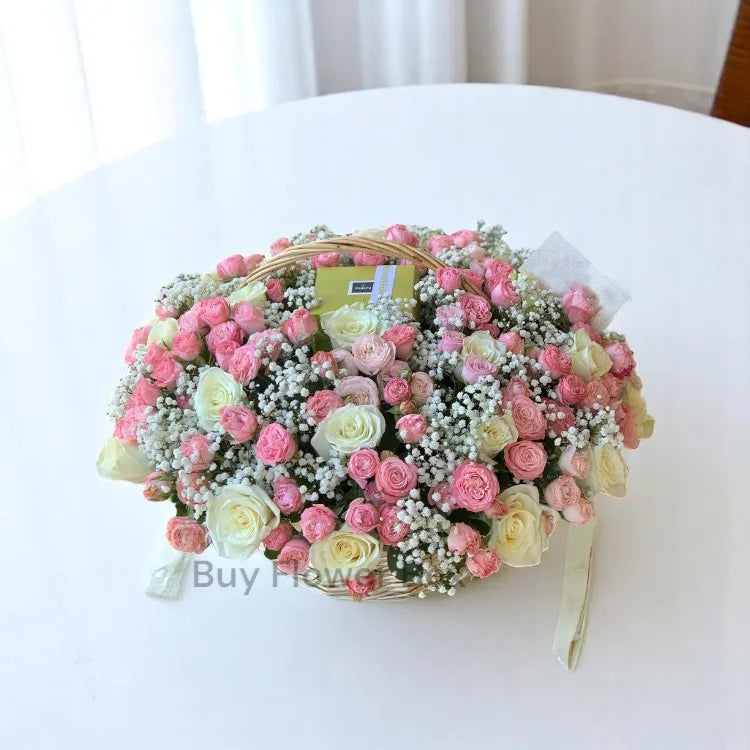 Blooming Patchi Basket