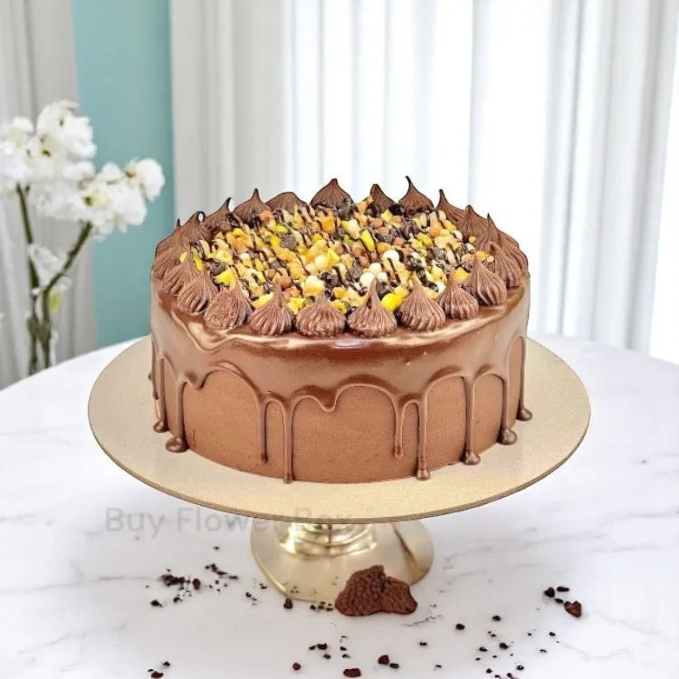Crunchy Chocolate Cake