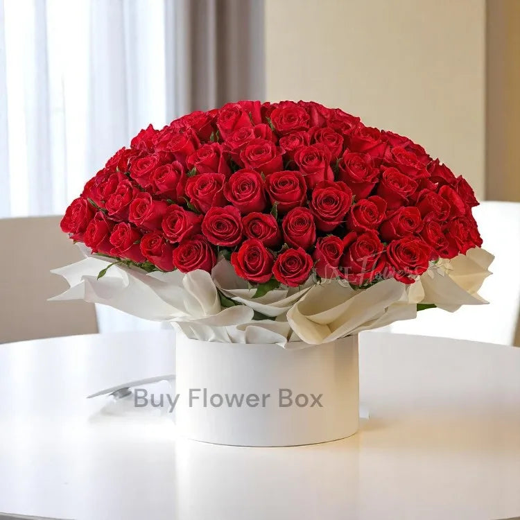 Grand Red Roses Box