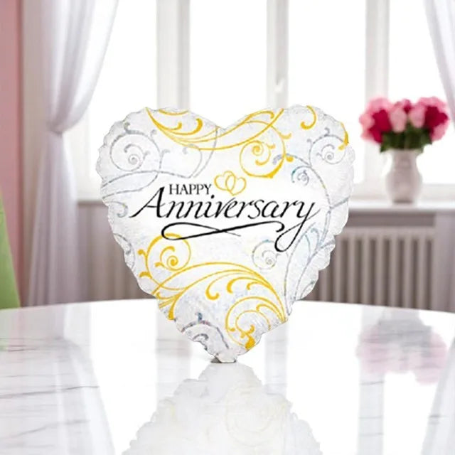 Happy Anniversary Foil Balloon