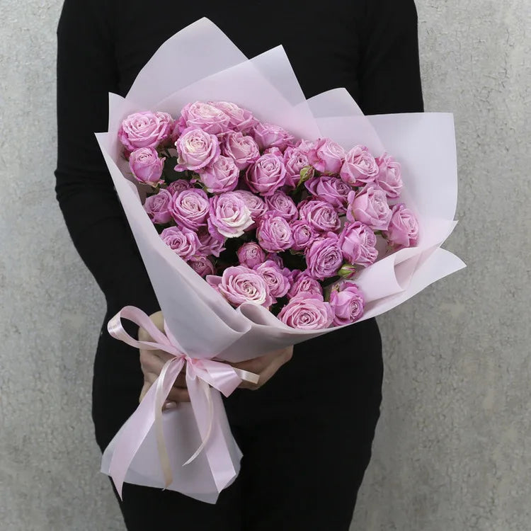 Purple Roses Bouquet