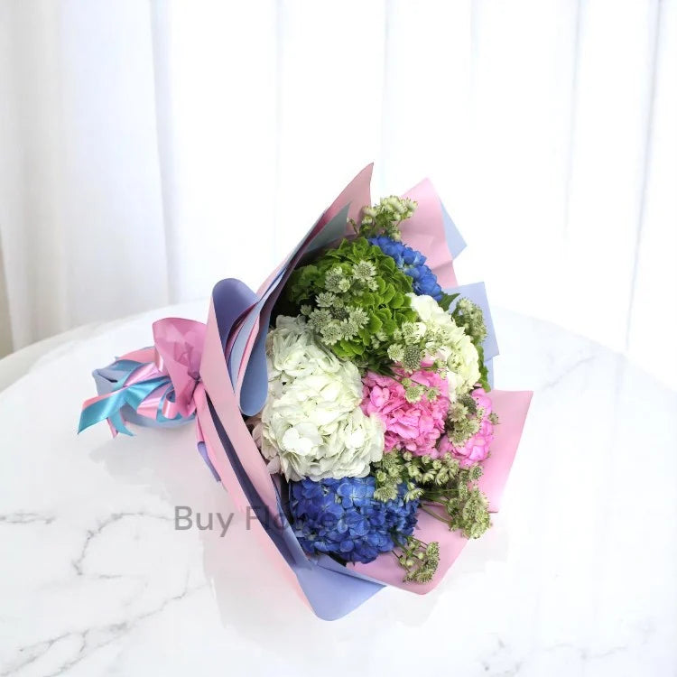 Vibrant Hydrangea Bouquet