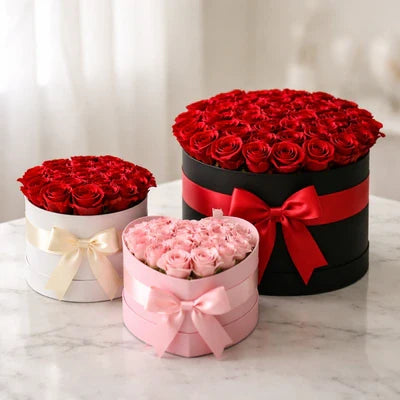 Elegant Valentine Flower Boxes That Spark Romance
