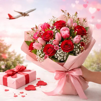 Send Love Across Miles with Valentine Flower Delivery