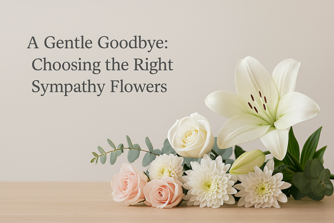 A Gentle Goodbye: Choosing the Right Sympathy Flowers