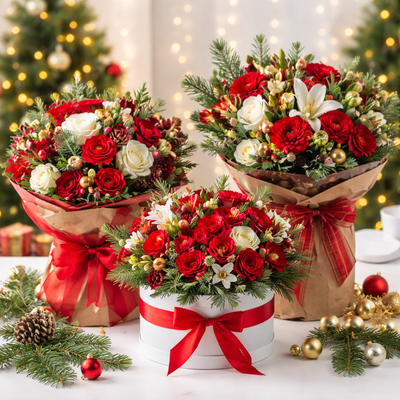 Perfect Flowers to Send as Christmas Gifts in Kuwait