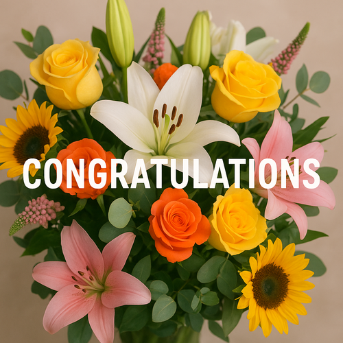 Congratulations Flowers: The Language of Achievement