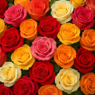 Mixed Roses