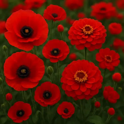 Red Flowers