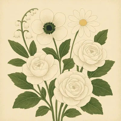 White Flowers 