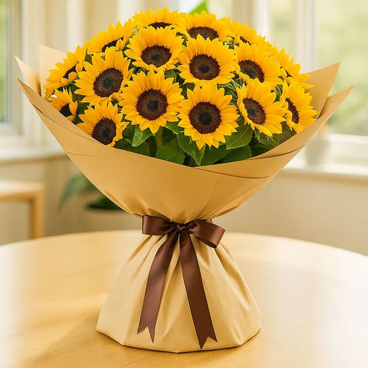 25 Sunflowers Bouquet