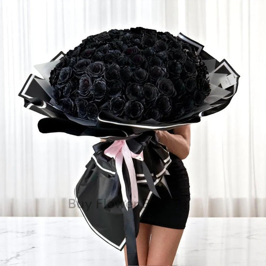 Black Roses Bouquet