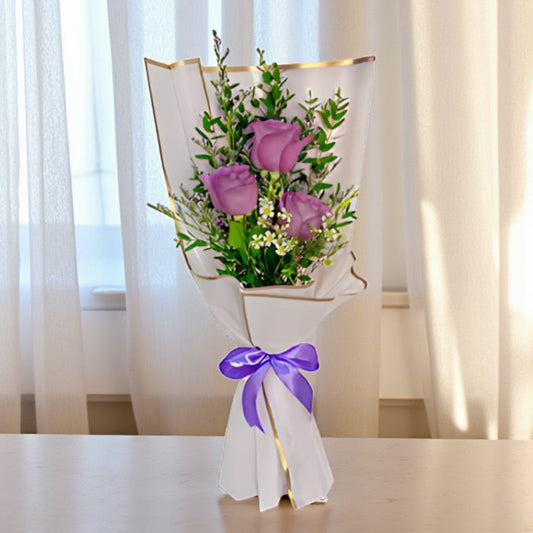 Delighful Purple Roses