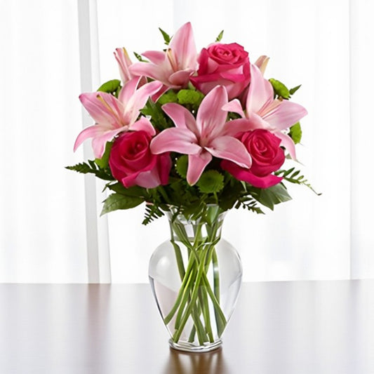 Elegant Mix Flower Vase