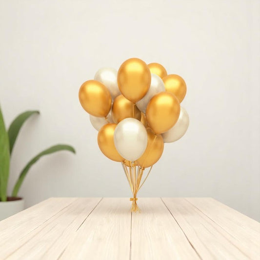 Gold-and-Silver-Foil-Balloon