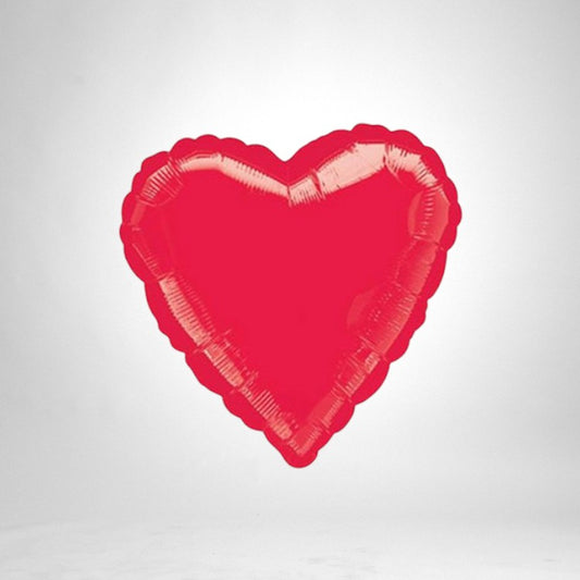 Heart Shape Foil Balloon Red