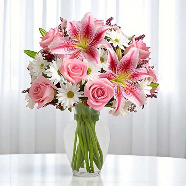 Lovely Blooming Vase