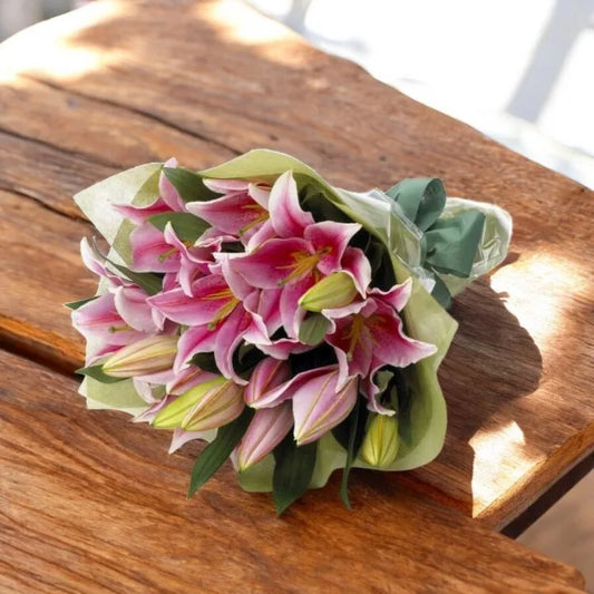 Pink Lilies Bouquet