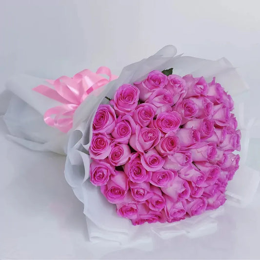 Pink Roses Bouquet