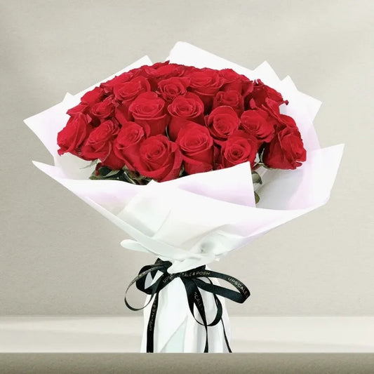 Pretty Red Roses Bouquet