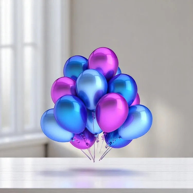 Purple and Pink Helium Balloon