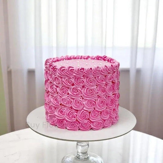 Rose Swirl Cake