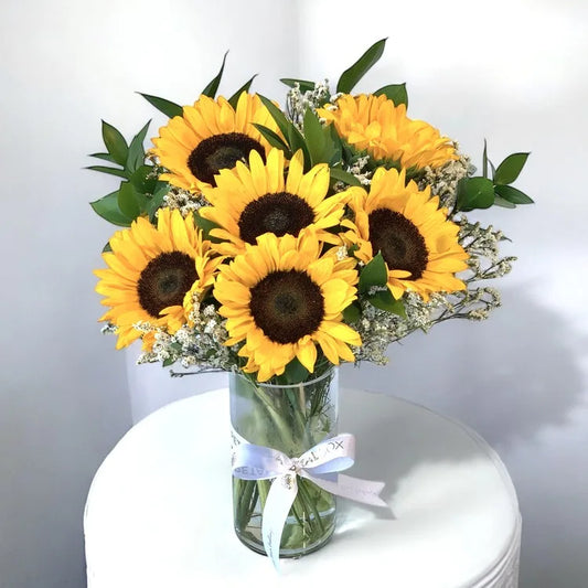 Sunflowers Vase