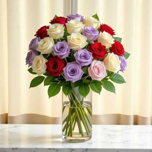 Sunshine & Petals Vase